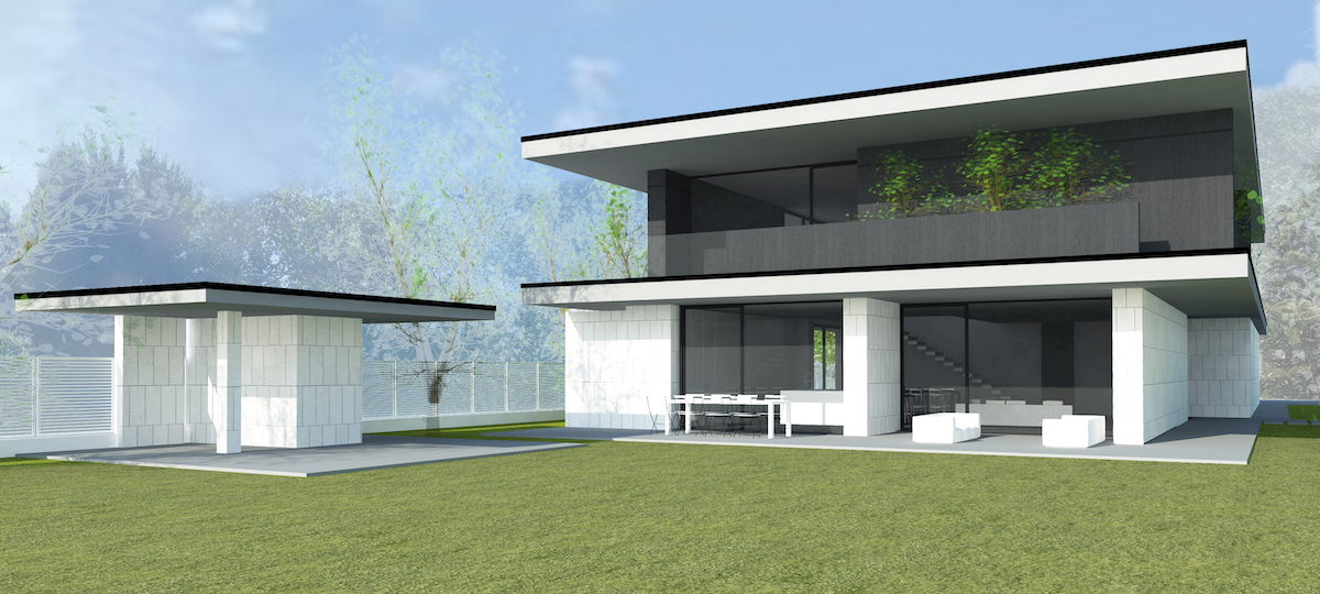 Progettazione casa unifamiliare 2 progettazione casa Agrate 01