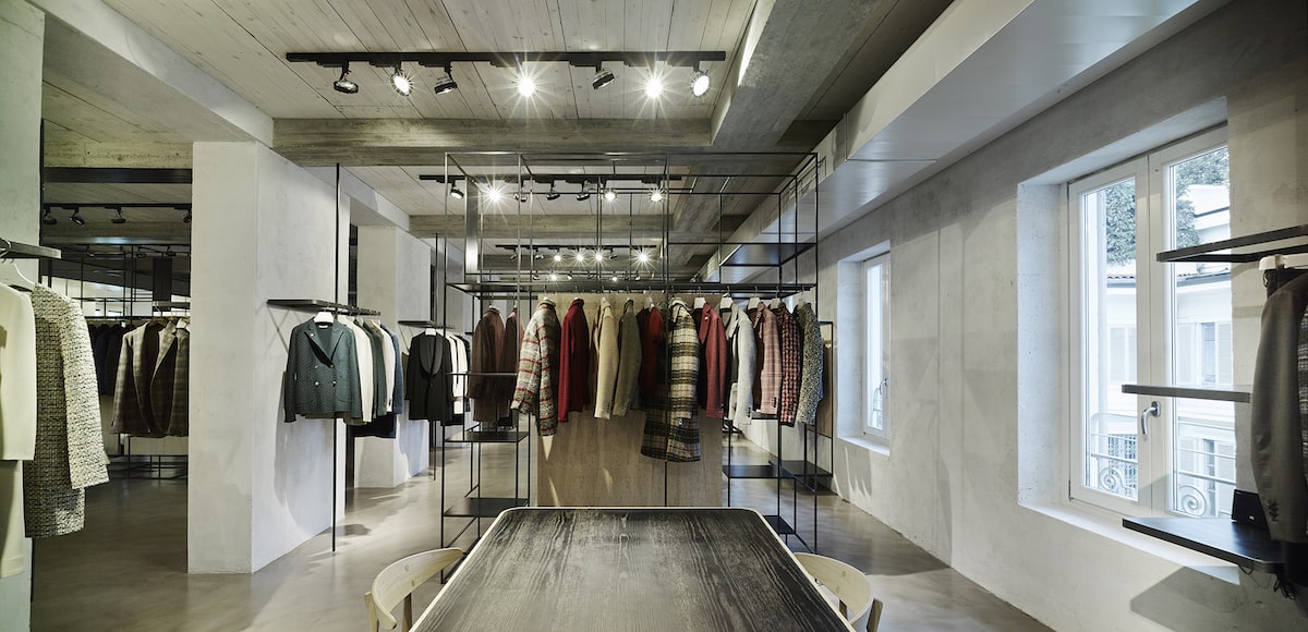 Progettazione showroom Milano