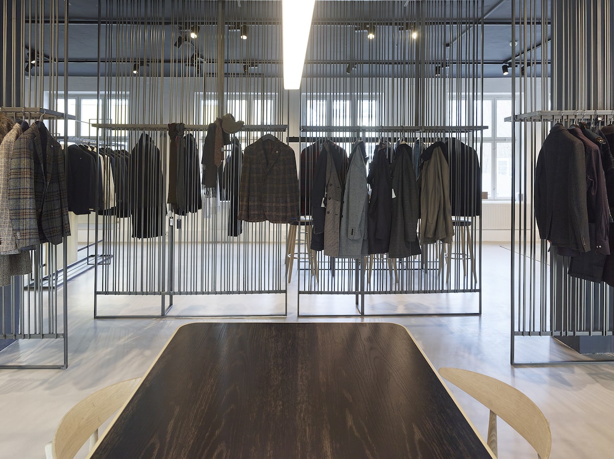 progettazione interni showroom Monaco 06