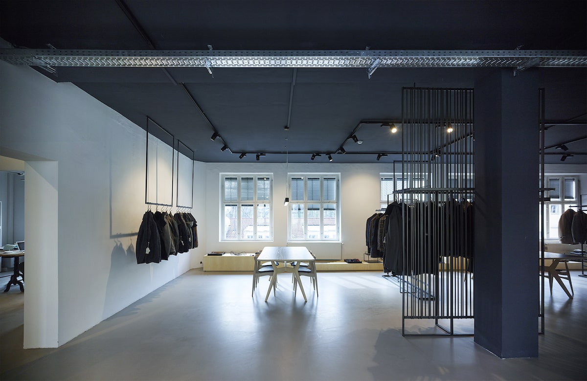 progettazione interni showroom Monaco 10