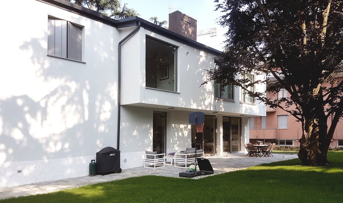 ristrutturazione villa monza esterni